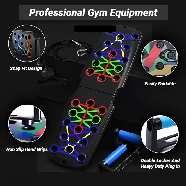 Portable Foldable Push Up Board 2