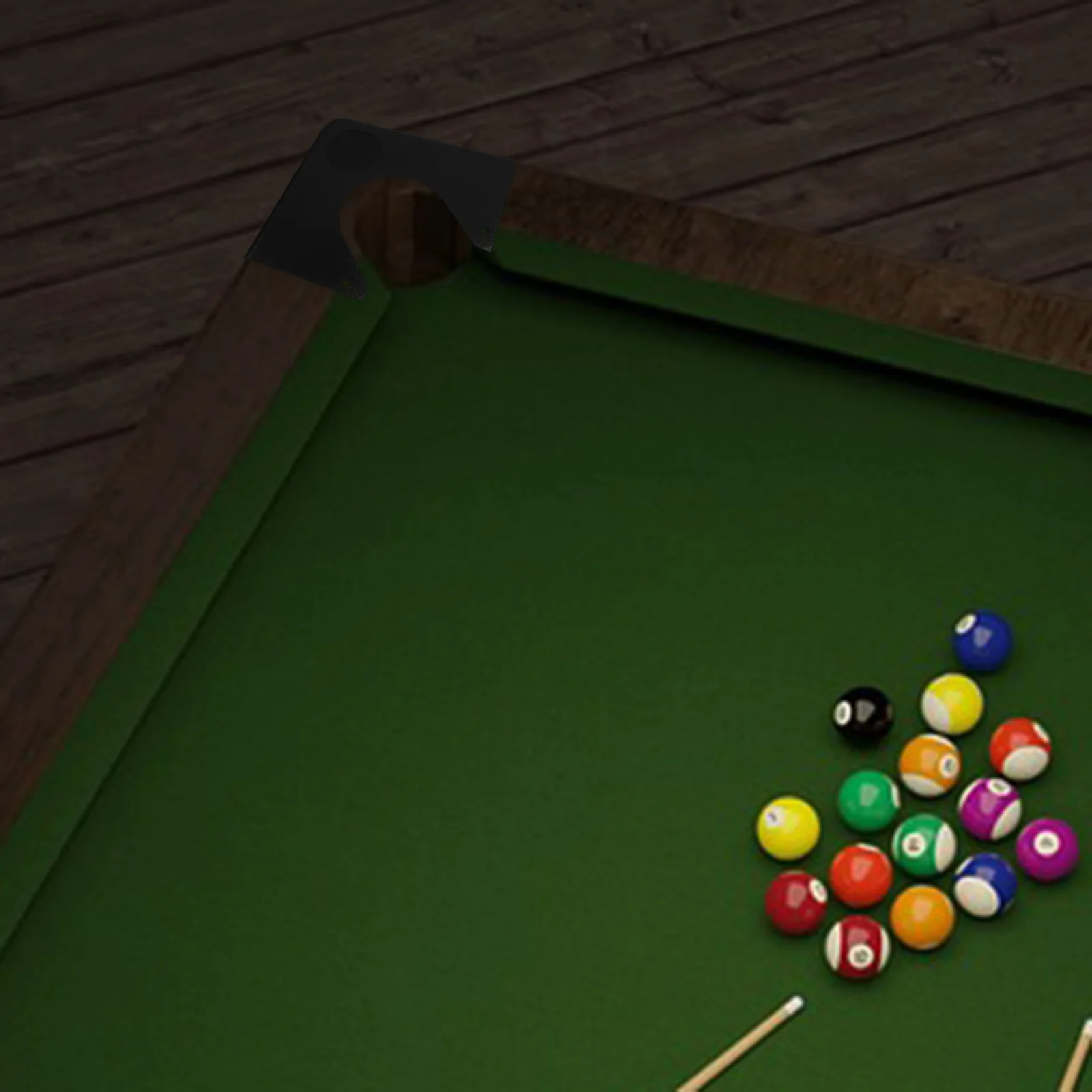 Chrome Metal Pool Table Corner Guard Plate Billiard Table Accessories Snooker Parts Metal Corner Plates Pool