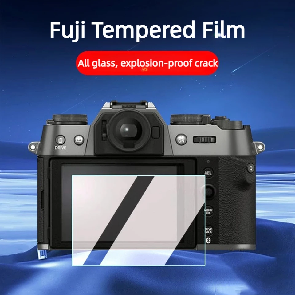 Description Picture 2 of item9H LCD Camera Screen Protector Cover Tempered Glass Film for Fuji XT3 XT4 XT5 XS10 XT10 XT20 XT30II X100V XA7 XT200 Accessories