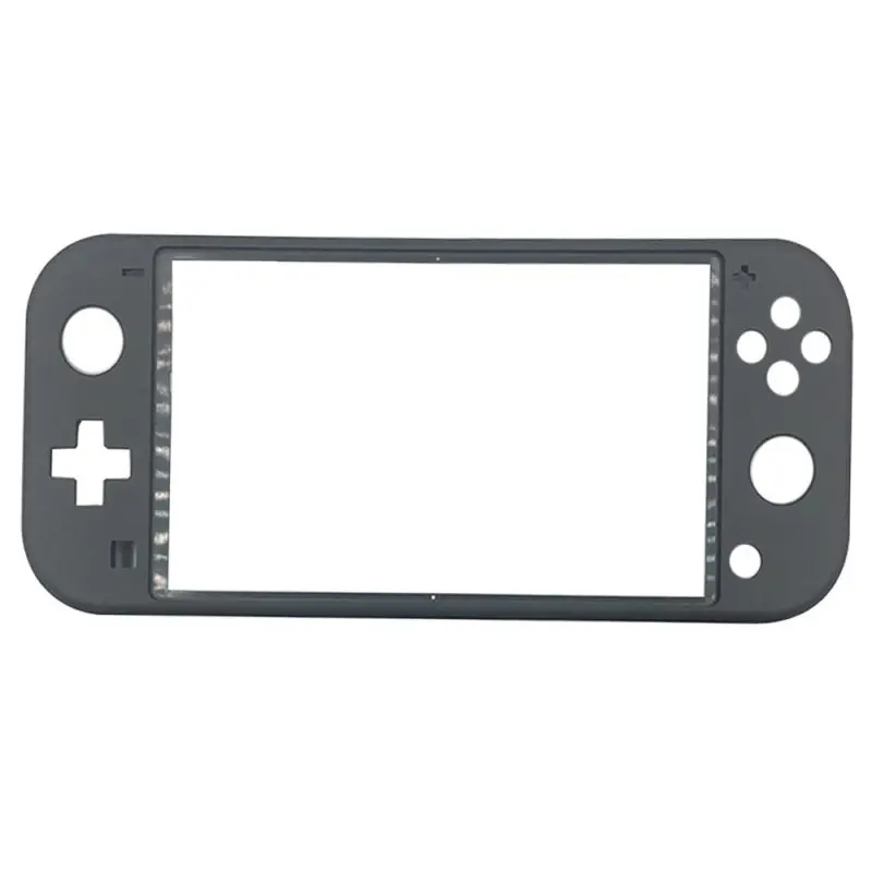 Complete Housing For Nintendo Switch Lite Black Frame Front Back Top Bottom Cove  Blackr Faceplate Replacement