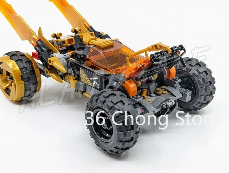 

421 шт., конструктор MOC Cole's Dragon Cruiser, 71769 кубиков
