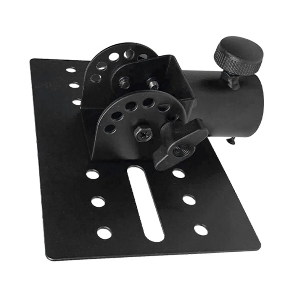 Tripod Stand Metal Mount Tripod Pole DJ Speaker Stand Adapter Top Cap Rotatable 35mm Sturdy Metal Construction Music Instruments