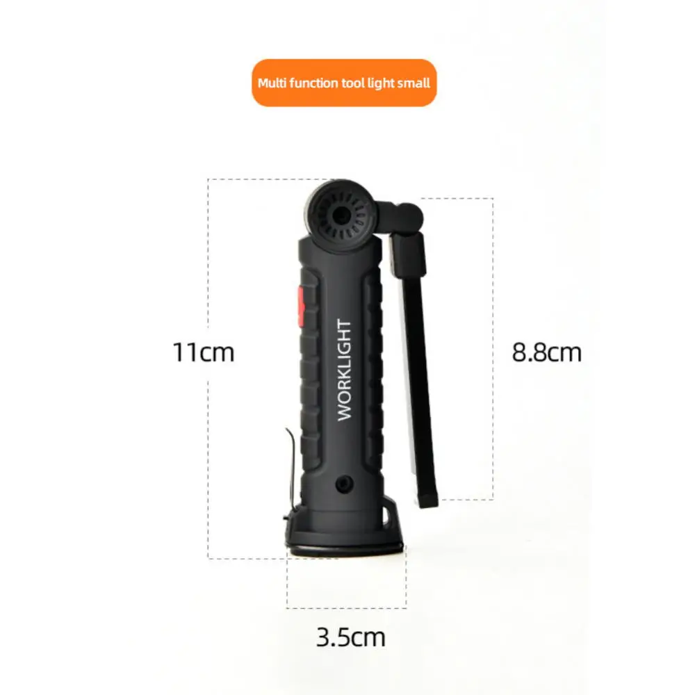 LED Flashlight Camping Lamp LED Work Light Camping Lights Work Light Portable COB LED Flashlight USB Rechargeable Work Light Magnetic Lanterna Hanging Lamp Built-in Battery Camping Torch