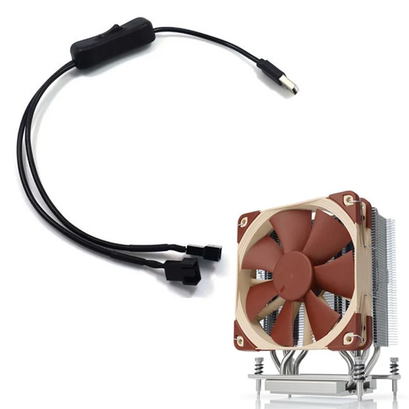 

USB-кабель с 1 на 2, 4 контакта, от 12 В до 5 В