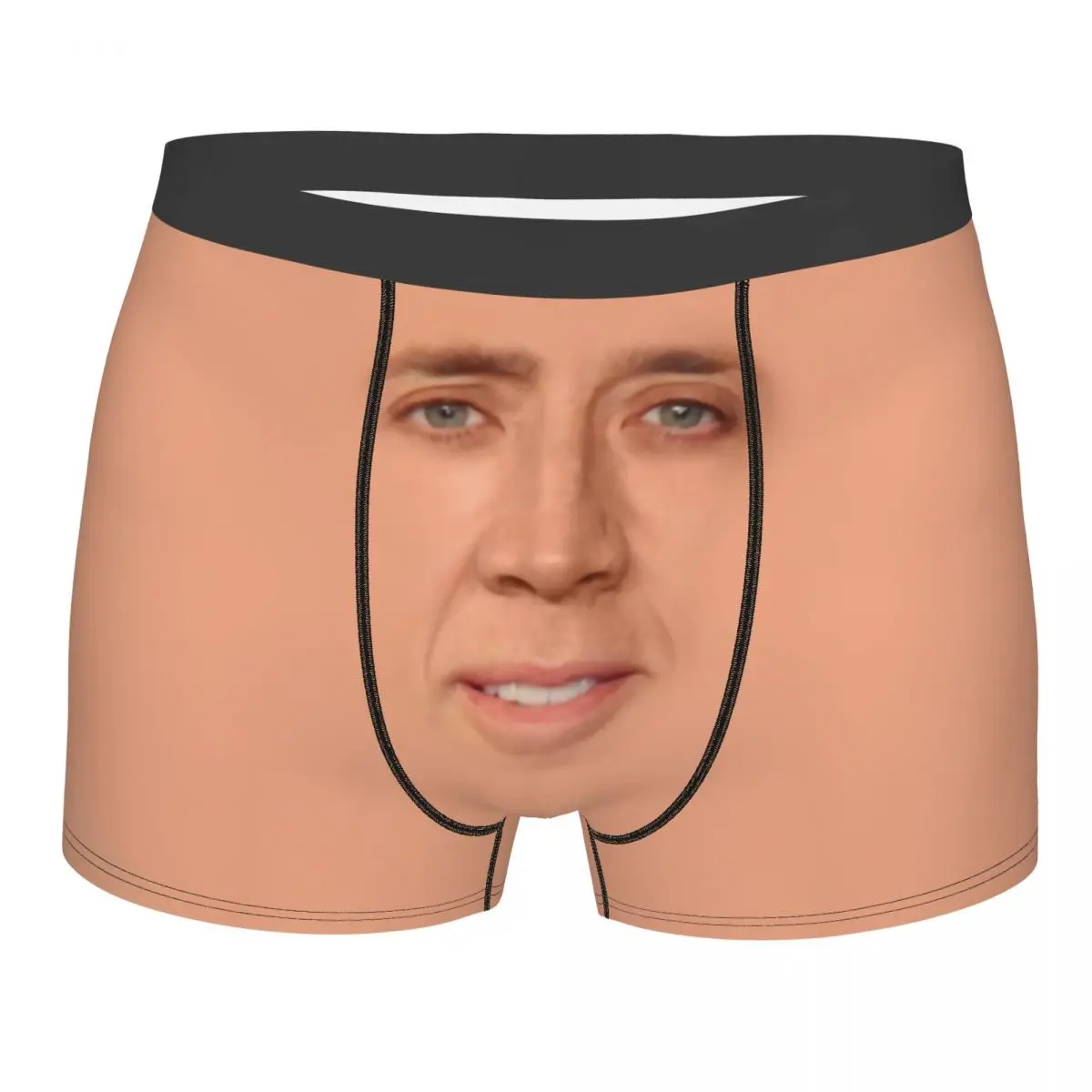 

Fashion Nicolas Cage Meme Boxers Shorts Panties Male Underpants Breathable Funny Briefs Underwear