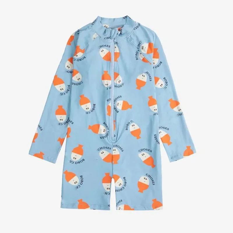 Kids Swimwear for Girls BC Brand New Summer Toddler Boys Clothes Baby Swimsuits One Piece Cute Print Holiday Outwear Bikini