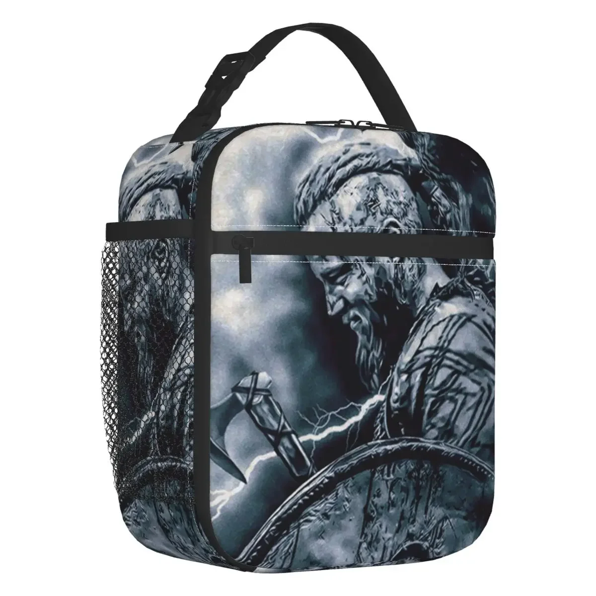 

Ragnar Lothbrok Vikings Insulated Lunch Bag For Outdoor Picnic Viking King Resuable Cooler Thermal Bento Box Women Children