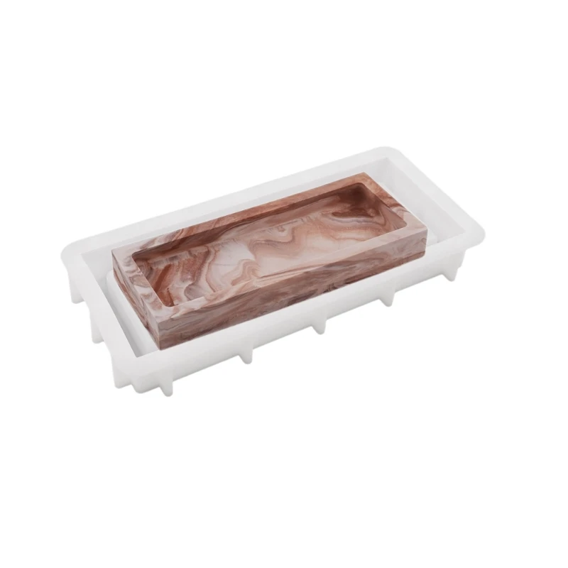 

Silicone Tray Molds for Resin DIY Rectangle Mold for Epoxy Casting Jewelry Holder Dish Mold Decorative Tray Mold 264E