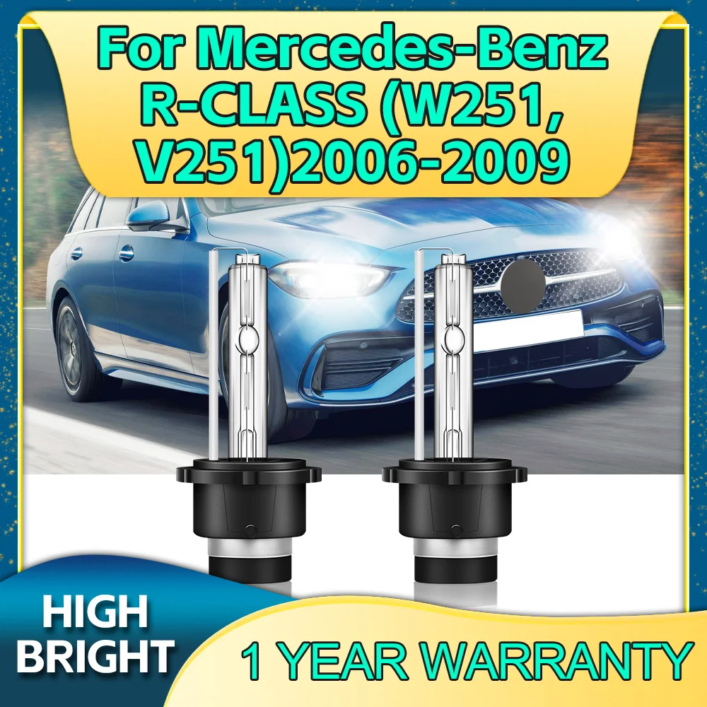 

2PCS 35W D2S HID 3800LM Xenon Headlight Bulb 6000K Car Light For MERCEDES-BENZ R CLASS W251 V251 2006 2007 2008 2009