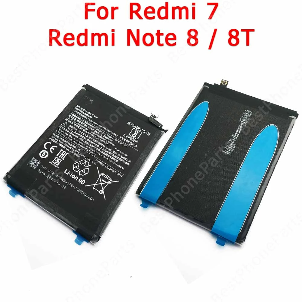 

Battery For Xiaomi Redmi Note 8 8T 7 Battery BN46 Li-ion Bateria 3900 mAh Cellphone Replacement Spare Parts