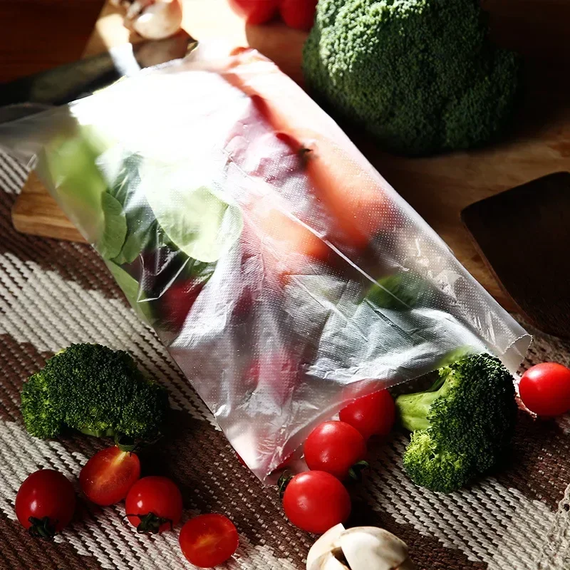Plastic Packaging Bag Fruit Vegetable Fresh-keeping Bag Disposable Wrap Plastic Bags Kitchen Storage Organization 50/100pcs fresh keeping bags plastic food storage bags food storage bags plastic wrap plastic packaging bags