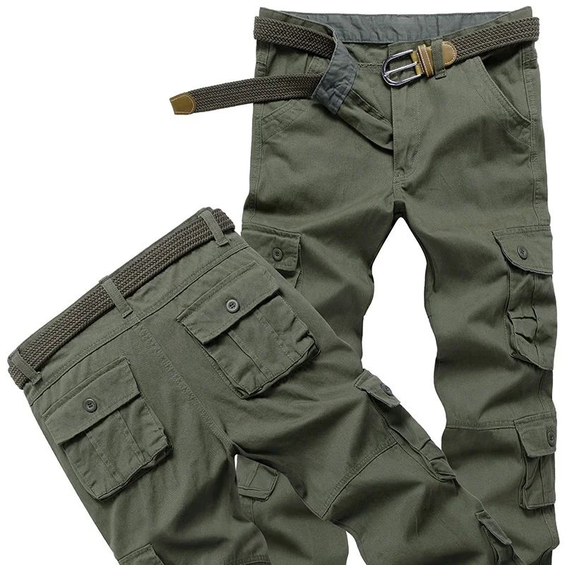 

Nice Summer Multi-Pocket Casual Pants Men Military Tactical Joggers Cargo Pants Men's Outdoor Hiking Trekking Sweatpants Male