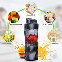 New Electric Portable Juicer Fresh Fruit Mixer 700ML Multifunctional USB Rechargeable Shakes Smoothie Blender Outdoor Mixing Cup 3