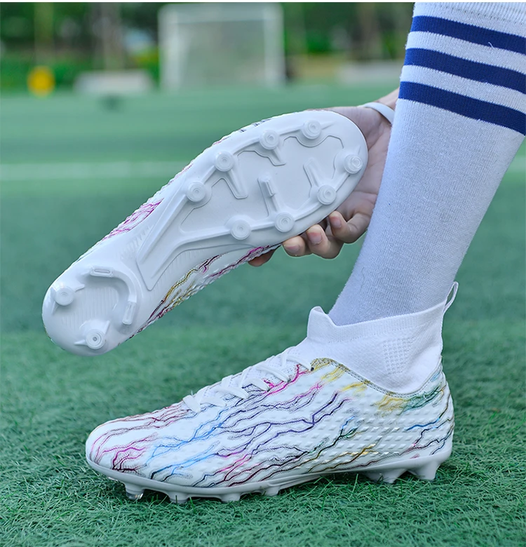 Bottes professionnelles pour hommes et enfants, tailles 33 à 46, chaussures de football d'entraînement_voghion.com
