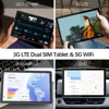New 5G WIFI 10.1-inch Android Tablet with 4GB RAM  64GB ROM Support for Gaming, Office, and Watching Dramas, Android 11 5