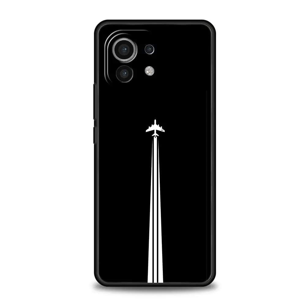 Aviation-Themed Soft TPU Phone Case Cover