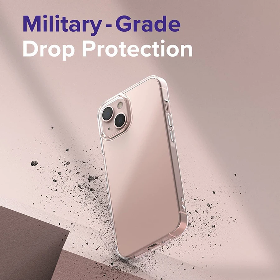 iPhone Case Original Clear Silicone Soft TPU Case For Iphone 11 12 13 Mini 14 Pro Max 7 8 Plus X Xs Xr Ultra Thin Transparent Shell Bumper