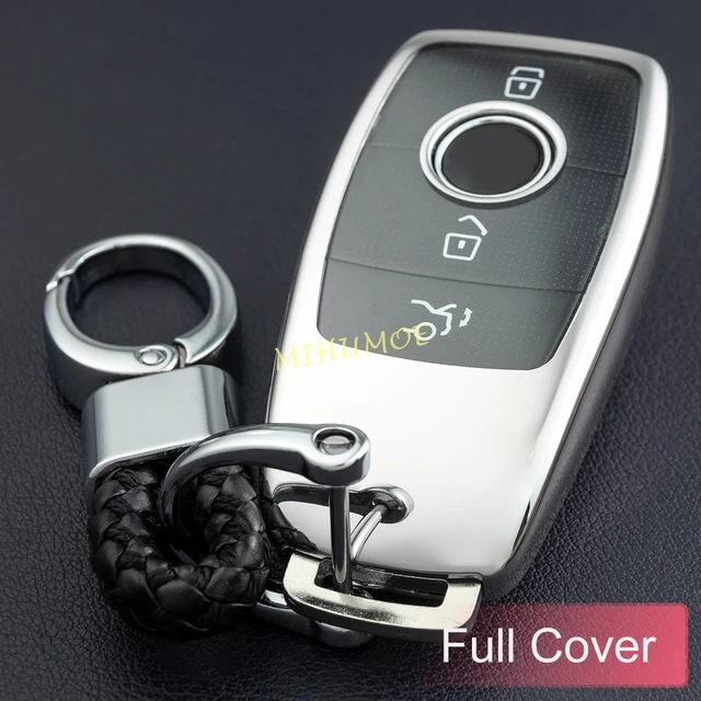 Für Mercedes Benz A B C E S G GLA GLB GLC GLE GLS CLA CLS EQC Klasse W205  W213 x253 W167 H247 Auto Schlüssel Kette Ring Fob Fall Abdeckung -  AliExpress