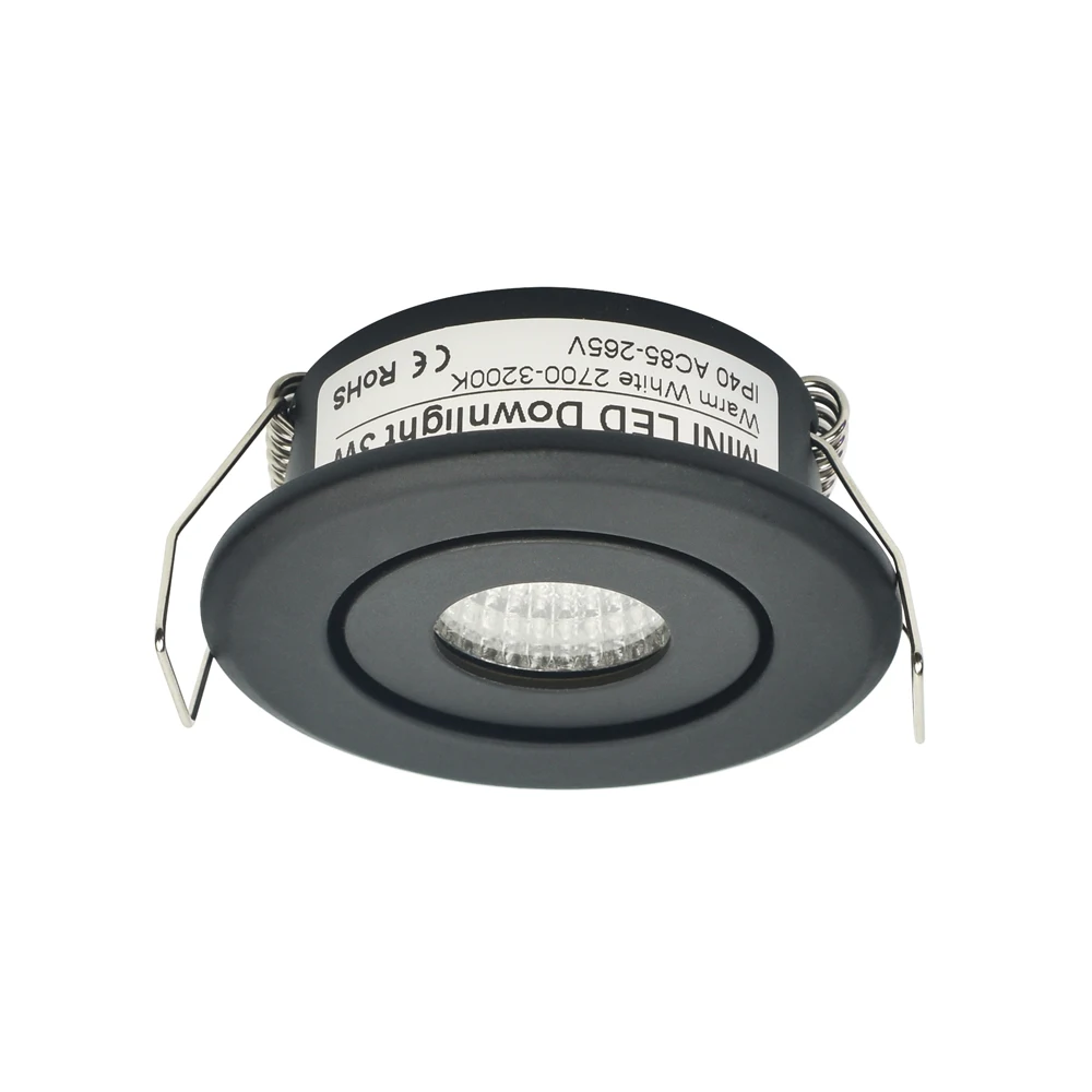 미니 LED 통 천장 스포트 라이트 COB 3W DIY 별이 빛나는 하늘 캐비닛 조명 컷 홈 40-45mm AC85-265V