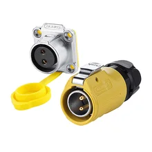 

Cnlinko LP20 M20 waterproof connector 2.3.4pin panel mount connector for outdoor car medical marine aviation petrochemical