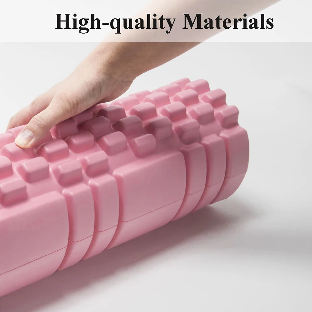 Gym Fitness Yoga Column Foam Massage Roller Deep Tissue Massager For