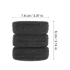 Desk Pen Holder Pen Storage Container Office Tabletop Pen Holder Car Tire Shape Pen Storage Bucket Organizer Office BLACK 2