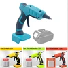 Cordless Hot Melt Glue Gun For Makita/DEWALT/BlackDecker/Milwaukee/Bosch With 30 Sticks 18V Lithium Battery Electric Repair Tool 1