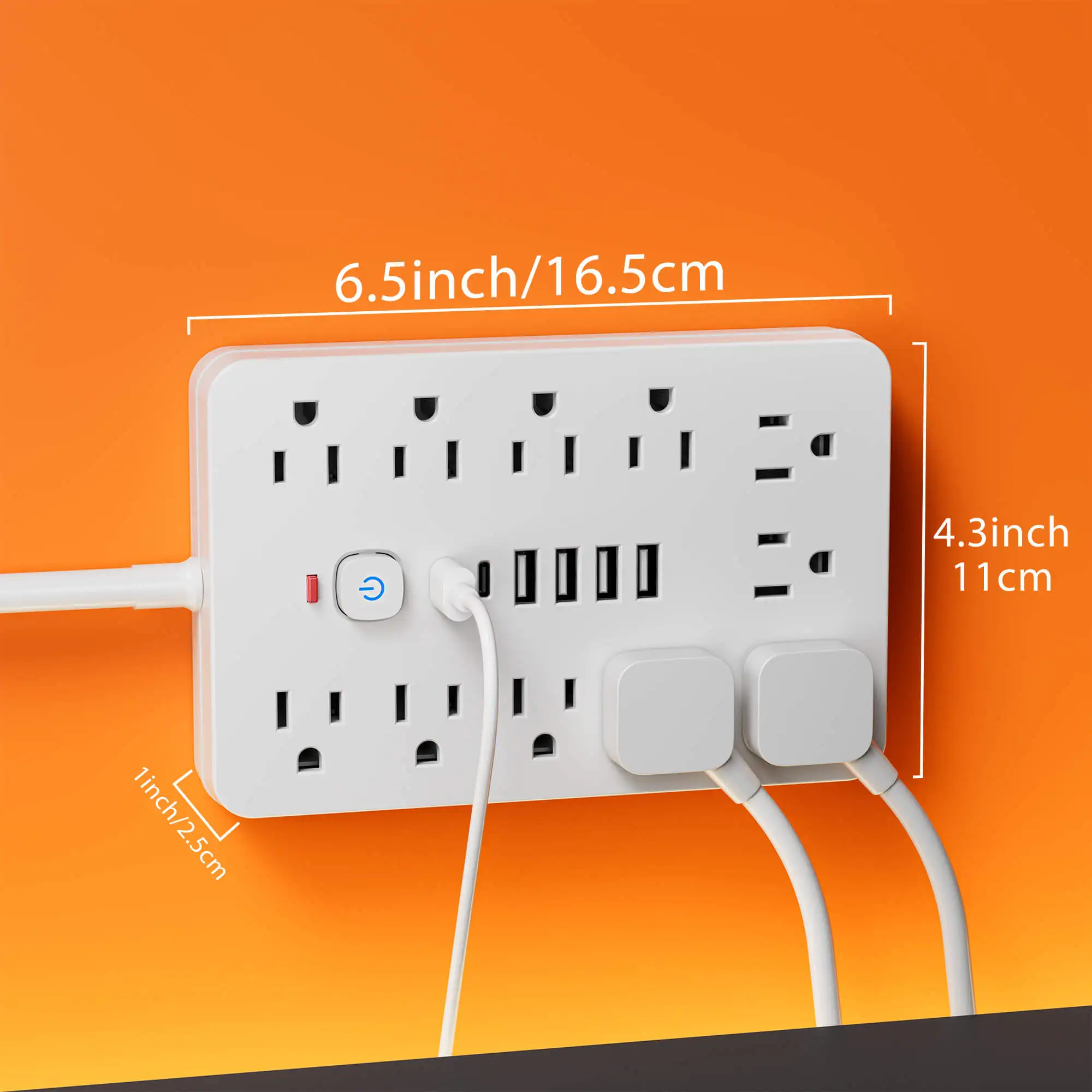 Power strip Surge protection 2