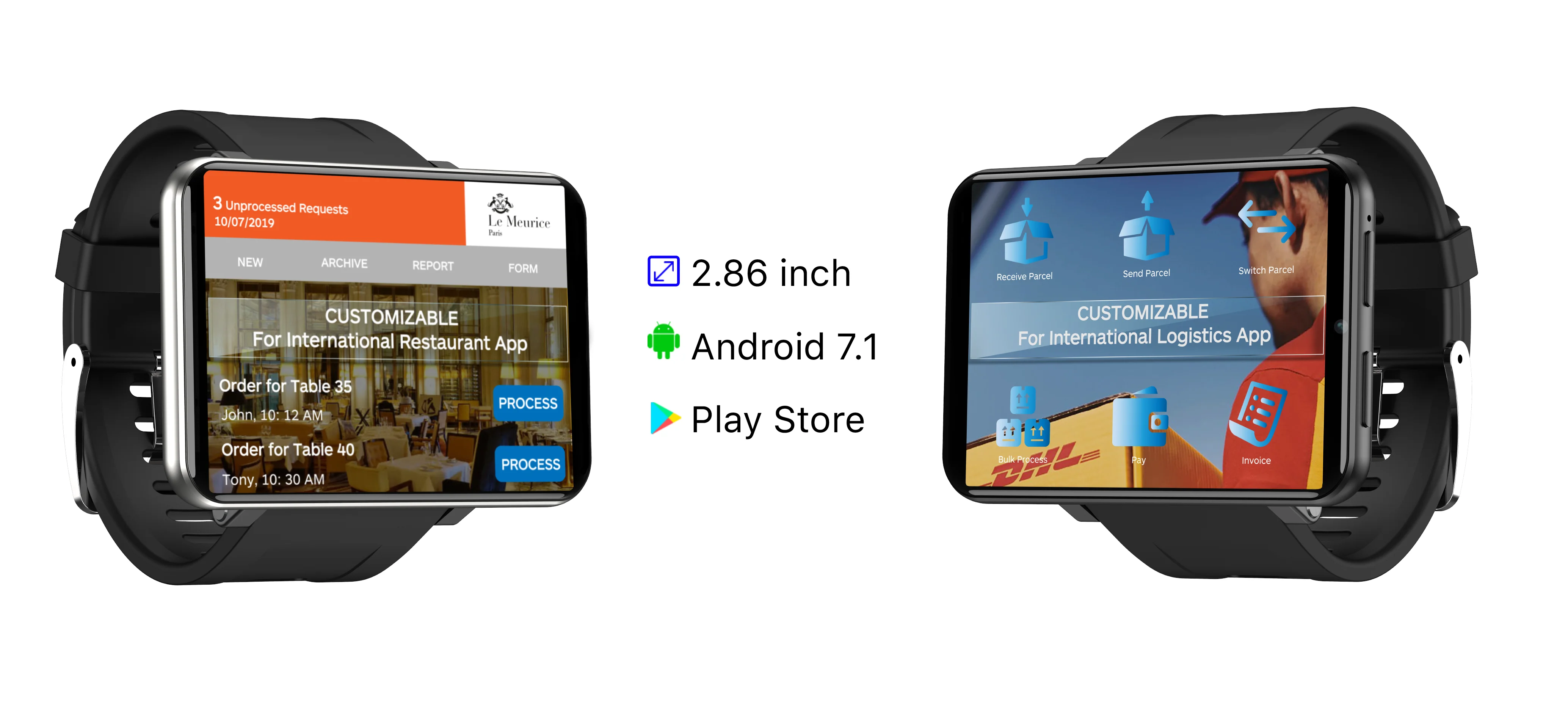 Mobile Watch Phones Camera Video Call Wifi Touch Screen Smart