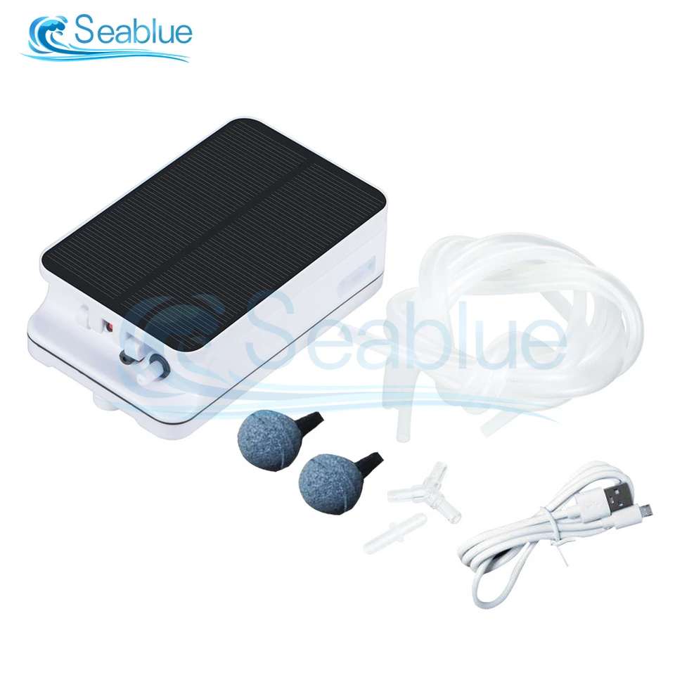 DC 5V 3W Dompelwaterpomp Aquarium Fontein visvijver zwart met USB
