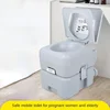 Compact OdorProof Portable Toilet  SeniorFriendly Nighttime Chair, Effortless Cleaning, LeakResistant Potty for Maternity 1