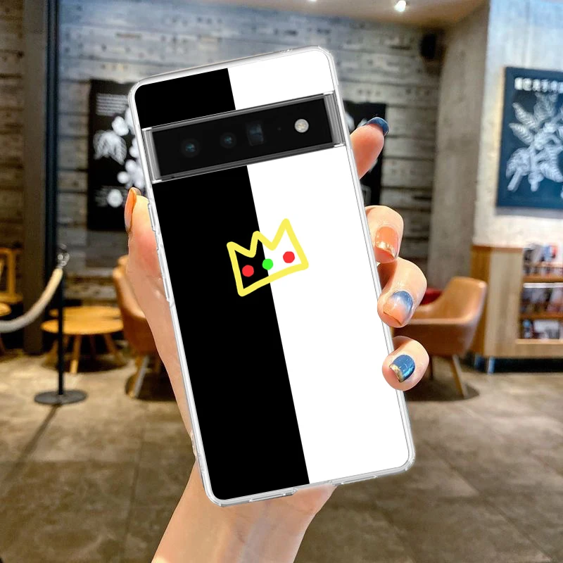 Funny Ranboo Dream SMP Silicone Shockproof Clear Phone Case