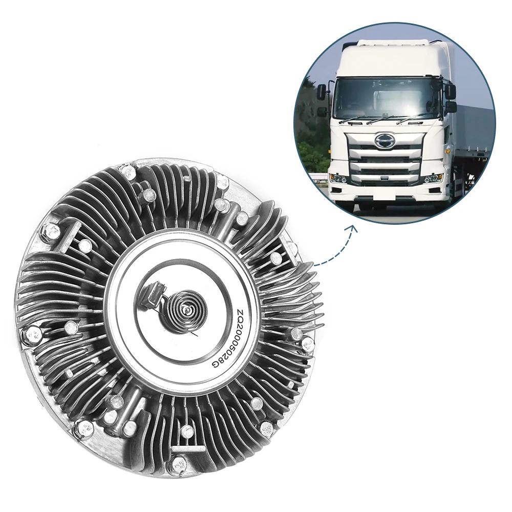 Truck engine silicon oil air viscous fan clutch high quality fan clutch