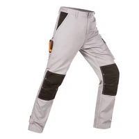 Men's Work Jacket Pants Working Grey Black Workwear Suit