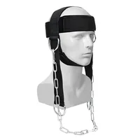 Head Neck Lifting Strap with Chain Adjustable Shoulder Weight Strength Training Exercise Strap Neck Muscle Power Training Gym 1