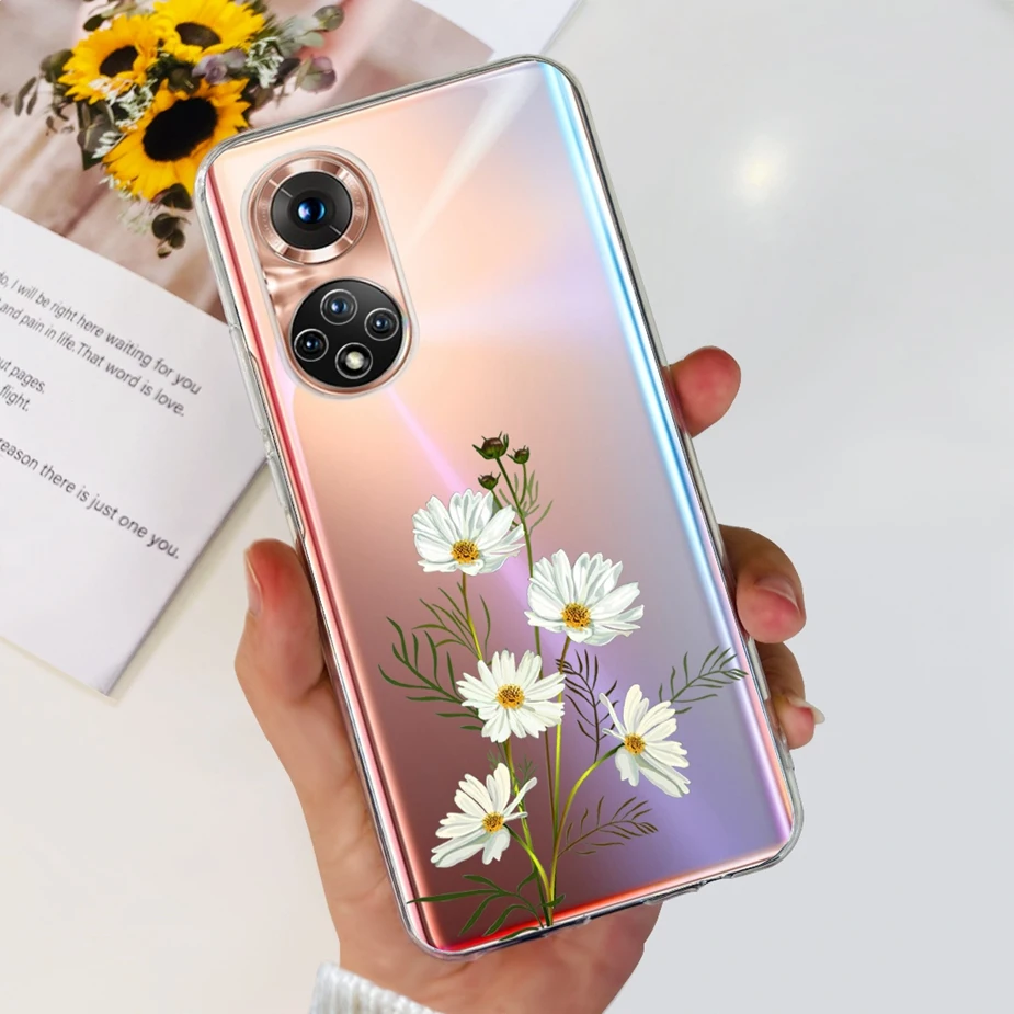 Clear Silicone Soft Slim Phone Case with Fashion Painted Design
