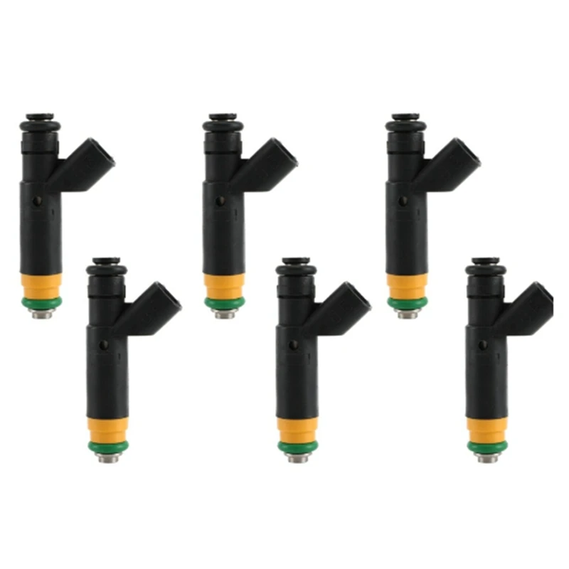 

6Pcs Fuel Injectors YR3E-A6A YR3E-A4A CM4881 CM4955 For Ford F-150 Heritage Mustang 3.8L 4.2L Car Parts