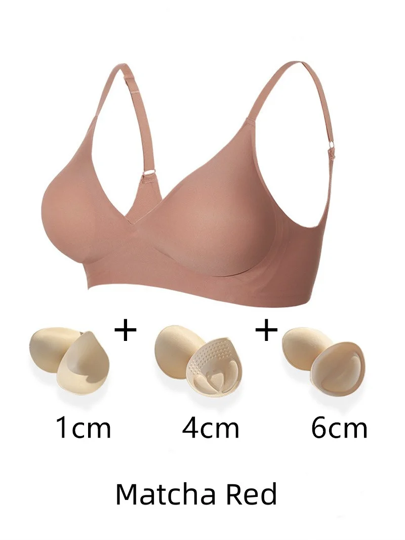 

No Trace Top Women's Underwear Sexy Gathering Anti Externally Expanded Bra Upper Support Bra Adjustable Push Up Bra Underwear