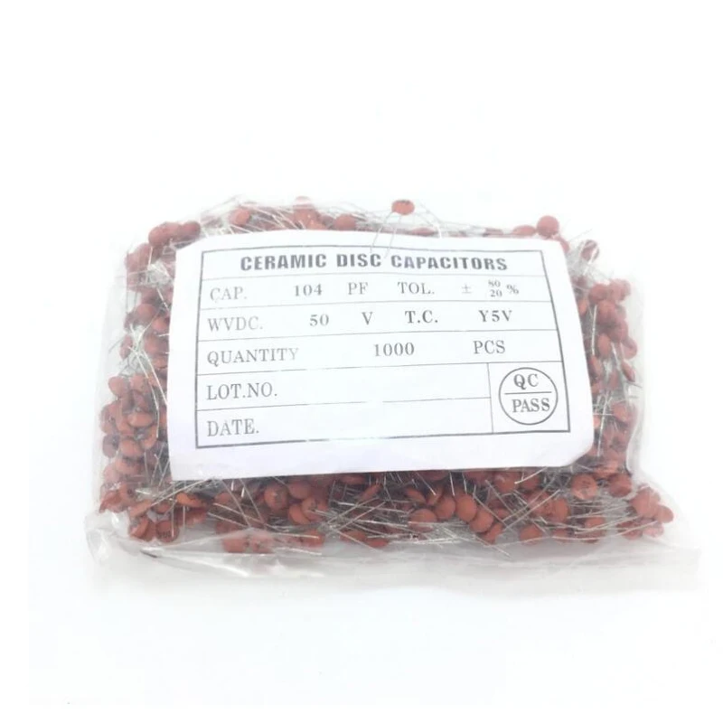 Ceramic Capacitor 100pcs 50V 15pF-50pF