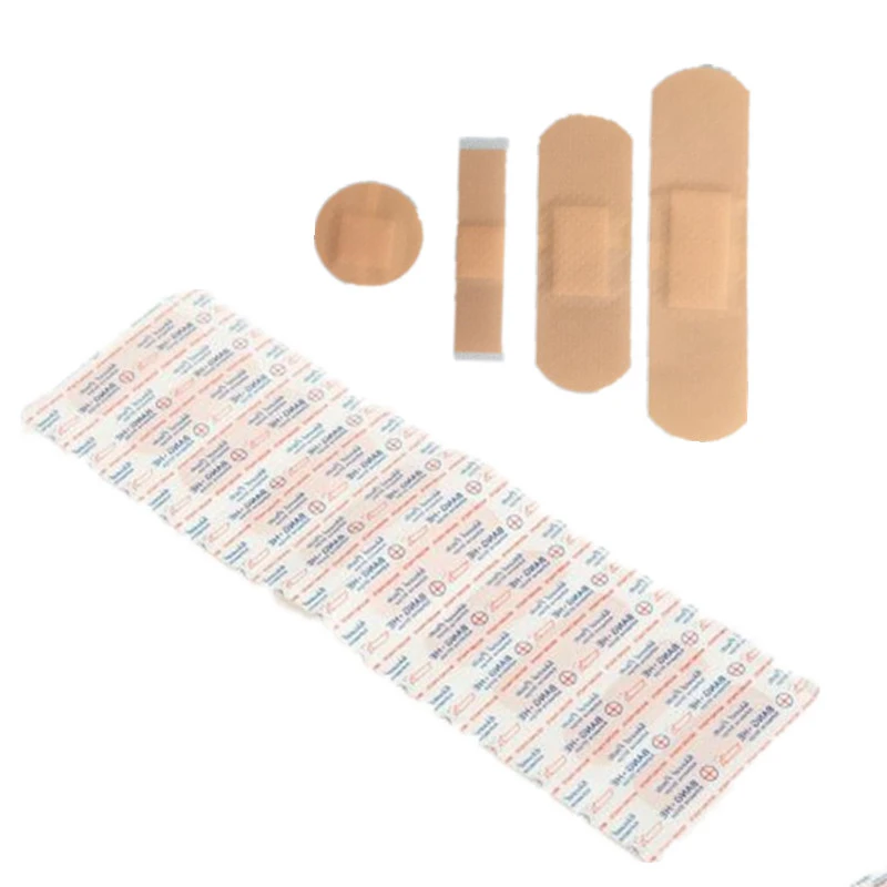 

100Pcs/set Multiple Shaped Band Aid for Children Kids Different Size Patches for First Aid Adhesive Bandages Wound Plasters