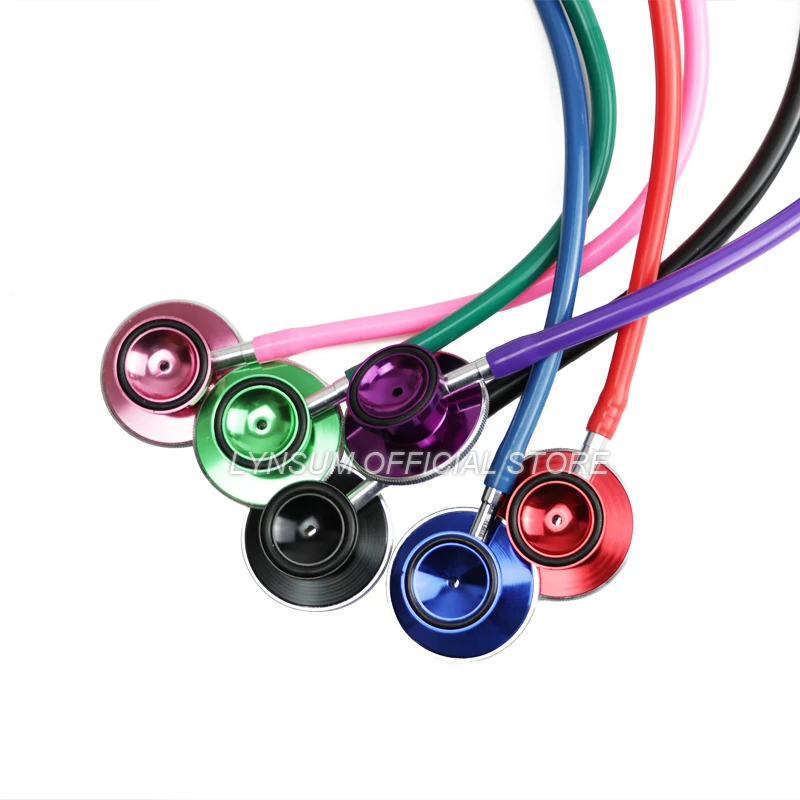 Classic Medical Blood Pressure Dual Head Stethoscope Cute EMT Doctor Nurse Vet Student Pink Cardiology Vet Nurse Medical Device
