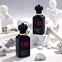 Parfum de luxe à l'ambre floral pour femmes et hommes, fragrance orientale exquise, flacon rouge premium, eau de parfum en spray 6
