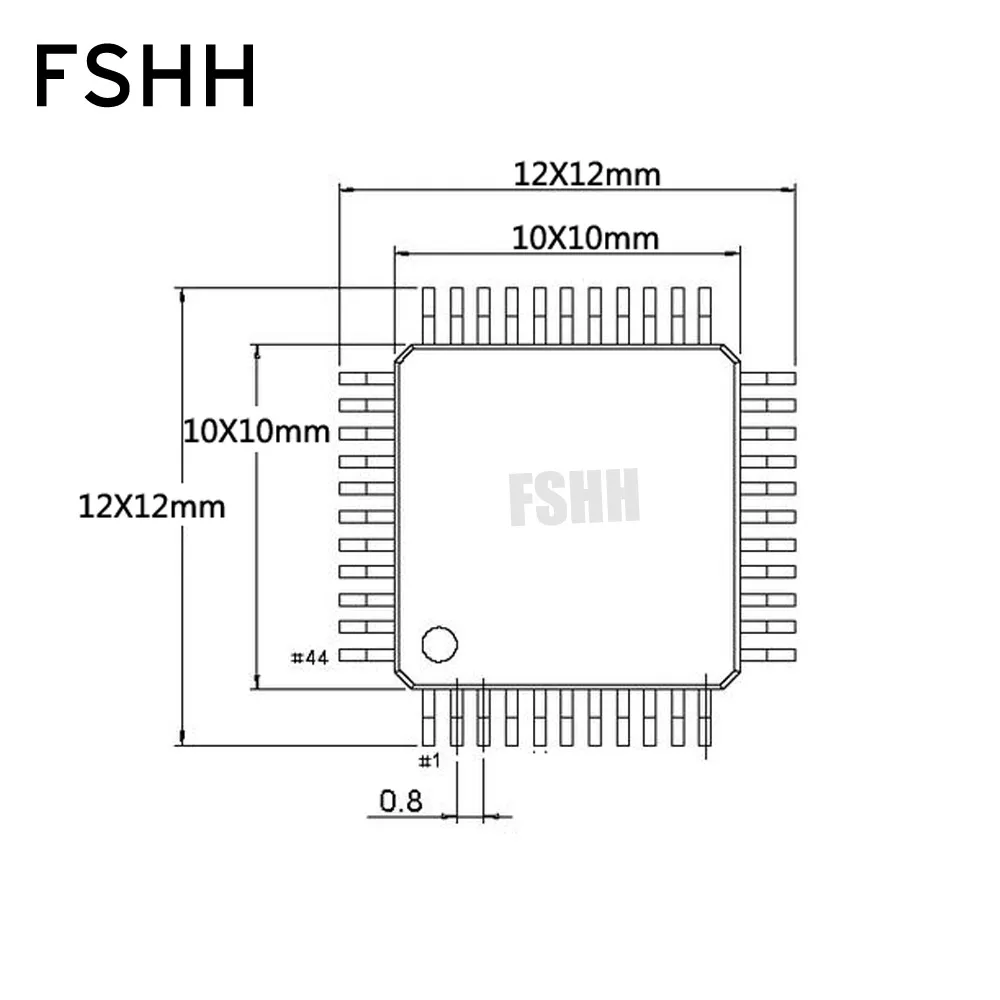 Wellon α׷  TQFP44  IC ׽Ʈ /IC   WL-(T)QFP44-U1 