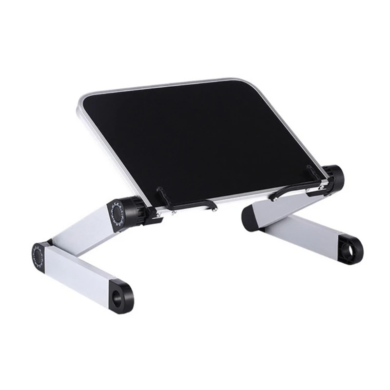Foldable Reading Book Holder Bookcase Stand 360 Degree Adjustable Support Desk Organizer for Cookbook PC