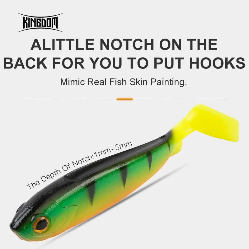 Kingdom Soft T Tail Lure 160mm 40g Swimbait Wobblers 2 Pieces Artificial  Soft Bait Fishing Lure For Pike Seabass - AliExpress