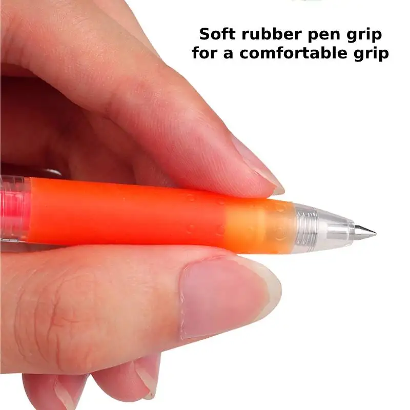 Pilot Juice Gel Pen Set 6/12 Colors Retractable Jelly Ballpoint Pens, No Blotting Paper Clear Handwriting Multifunction Supplies 3
