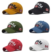 

Canada Baseball Caps For Men Women Fashion Embriodery Washed Cotton Snapback Maple Leaf Hip Hop Caps Kpop Dad Hat Dropshipping