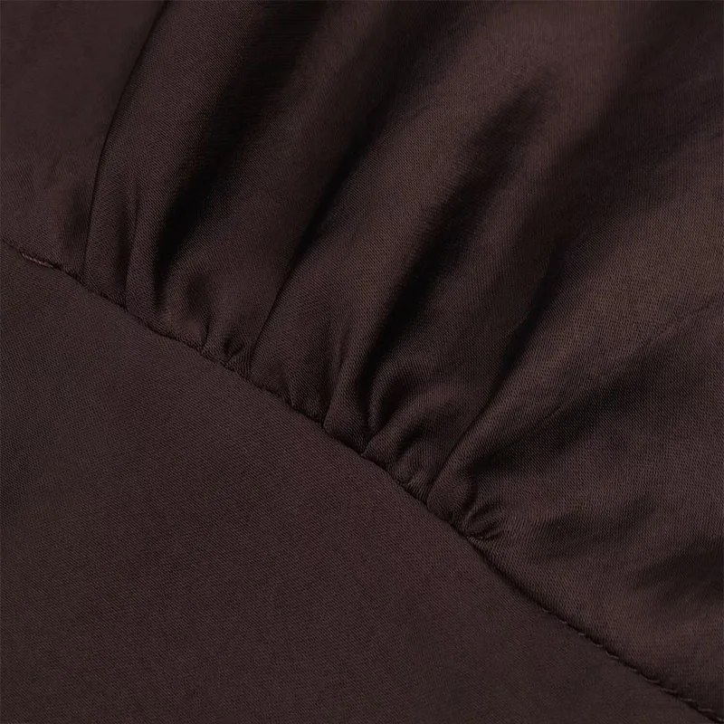 Women's Solid Vacation Style Satin Backless Sexy Midi Dress Summer Female Elegant Party Long Dress Ladies Sleeveless Dress