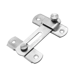 90 Degree Hasp Latches Stainless Steel Sliding Door Chain Locks for Window