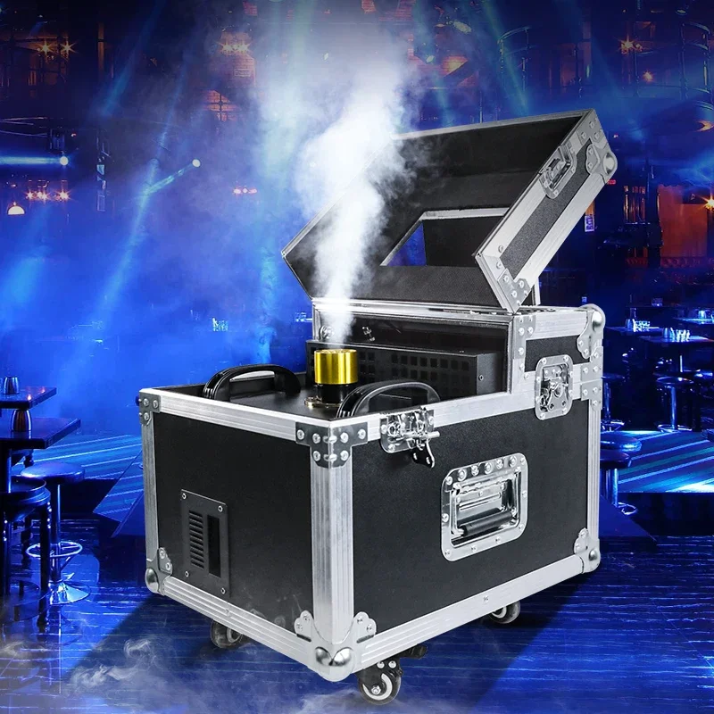 

600W stage dual fog machine wedding bar performance props special effects mist spraying machine banquet hall fog making machine